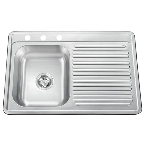Sink With Drainboard
