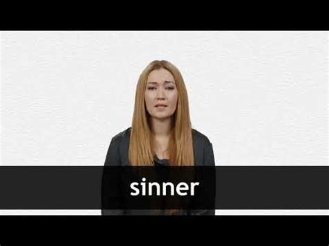 sinner meaning in english