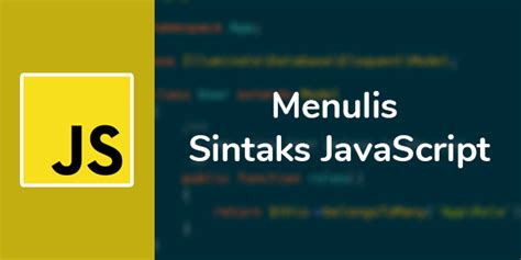Sintaks JavaScript