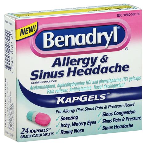 Sinus Medication Benadryl