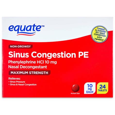 Sinus Medication With Phenylephrine