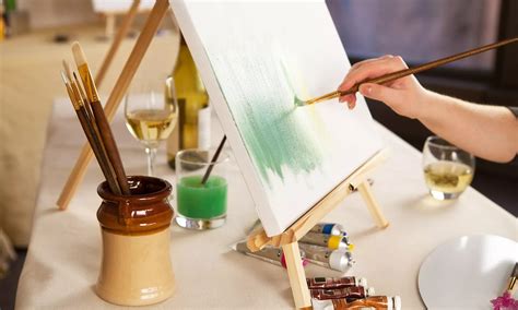Sip And Paint With Drinks Included