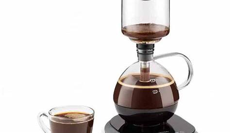 Siphon Coffee Machine The Genuine Balancing Maker Hammacher