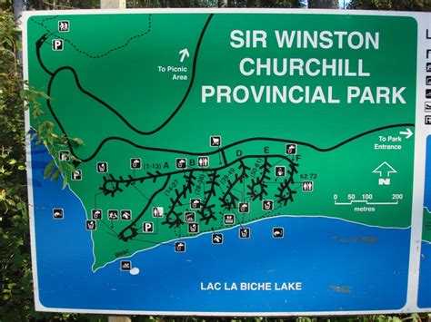 sir winston churchill campground map