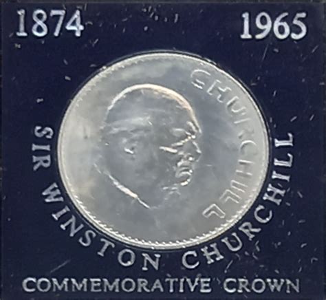 sir winston churchill commemorative crown