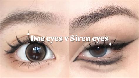 siren eyes makeup korean