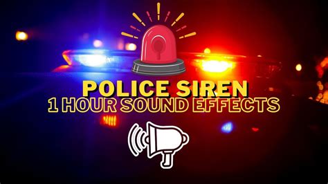siren sound effect for 10 hours