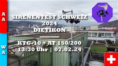 sirenentest schweiz 2024