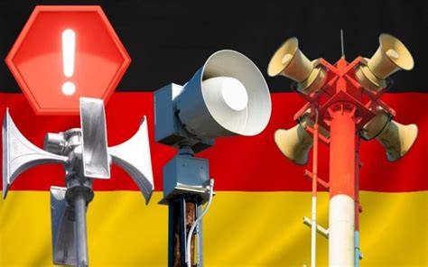 Sirens In Germany Today