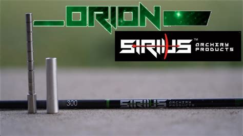 sirius archery arrows