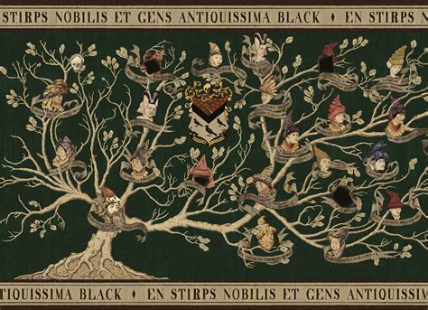 sirius black family tree tapestry