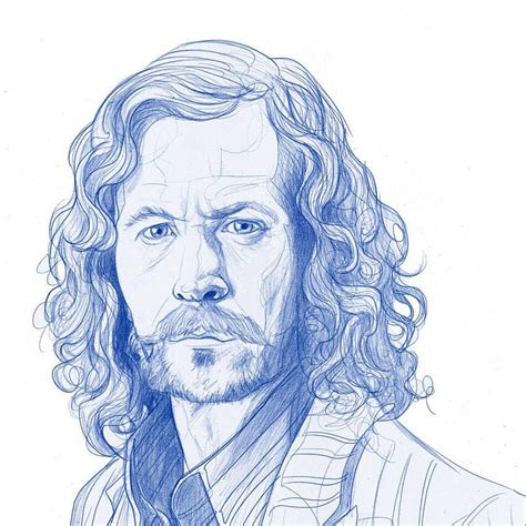 sirius black line art