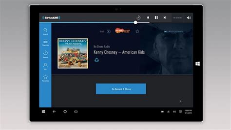 siriusxm app for pc