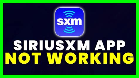 siriusxm desktop app not working