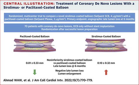 sirolimus coated balloon