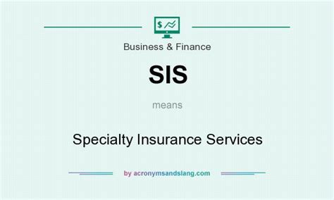 sis special insurance services