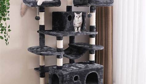 Sisal Fabric Cat Tree Large Post For Scratching Posts