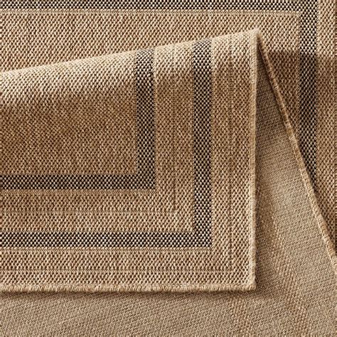 casa pura Jute Teppich Webteppich aus Naturfaser Moderner Juteteppich