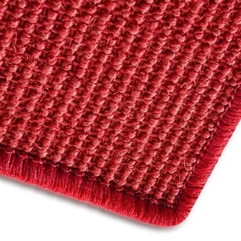 Sisal Teppich natur Sisalteppich 8 Farben Innenbereich Wohnzimmer