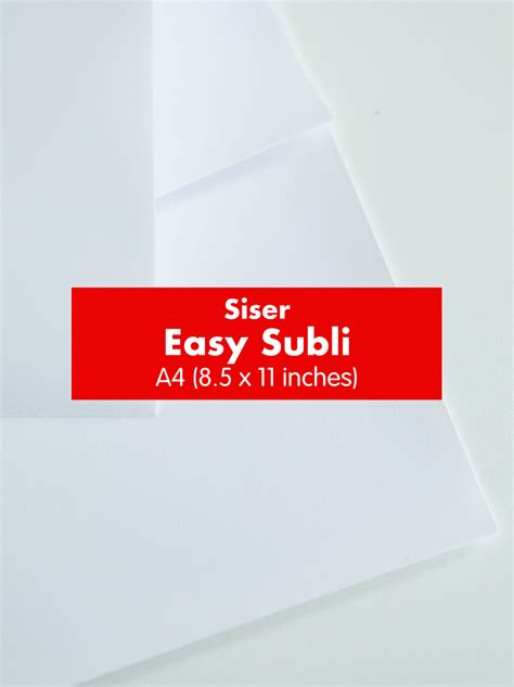 Siser Easy Subli Paper