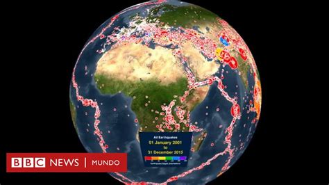 sismos en tiempo real en el mundo