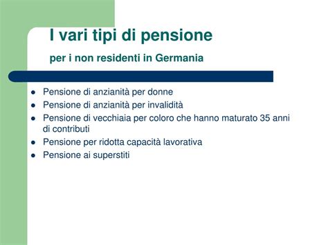 sistema pensionistico in germania