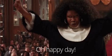 sister act oh happy day gif