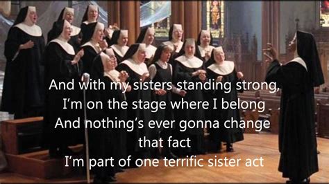 sister act songs list