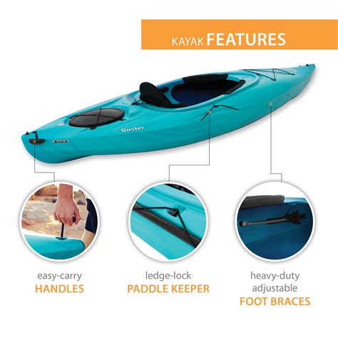 Lifetime Arrow 10' 3" Sit Inside Kayak, Orange, 90618