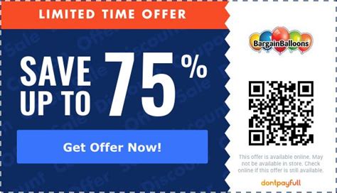 Up to 75 off BalloonsFast Coupon, Promo Code May 2018