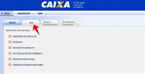 site da caixa consulta pis