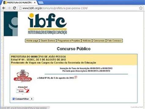 site oficial da ibfc