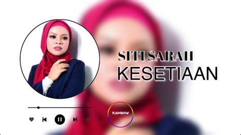 Siti Sarah Pasti Berbeza (Lyrics Video) YouTube
