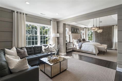 Attic space was converted to a master suite with spacious