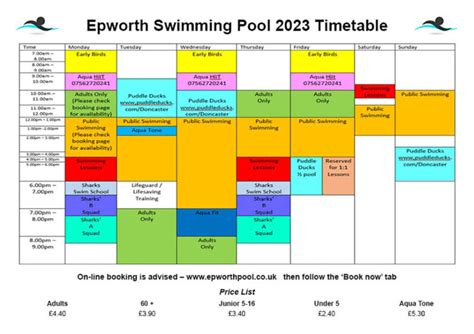 sittingbourne swimming pool timetable