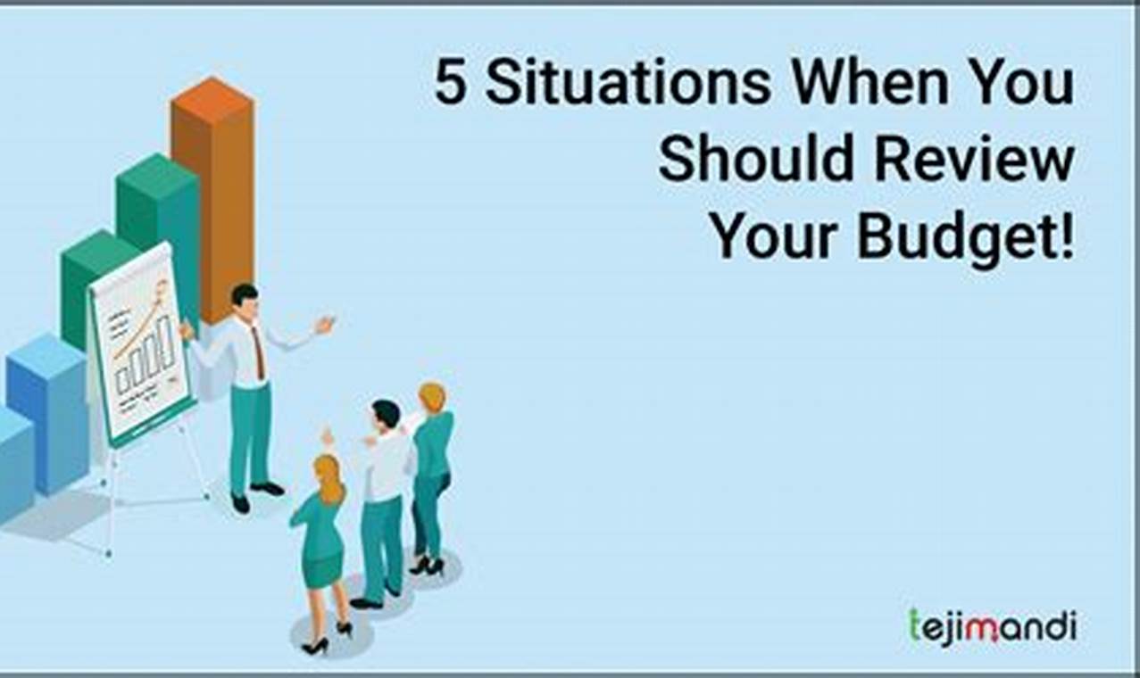 Situations That Require a Budget Review: A Comprehensive Guide