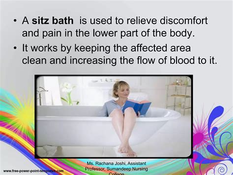 Sitz Bath Nursing Procedure