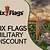 six flags military discount