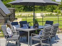 Hartman Vienna 6 Seat Rectangular Outdoor Garden Dining Set