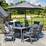 Hartman Vienna 6 Seat Rectangular Outdoor Garden Dining Set