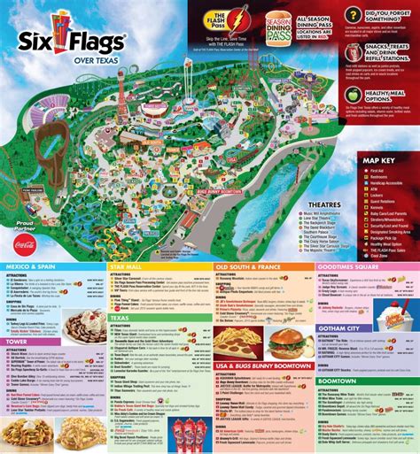 Six Flags Fiesta Texas Schedule Printable