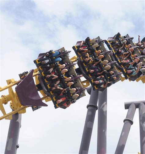 Six Flags Lay Down Coaster