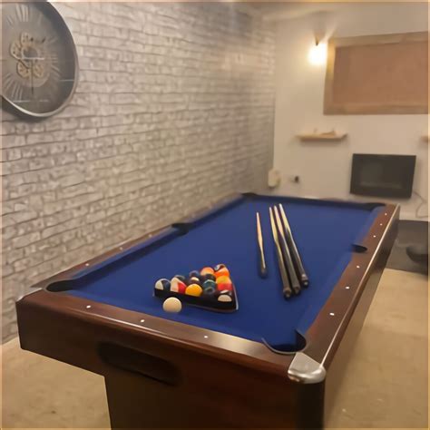 six foot slate pool table