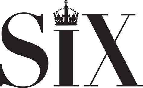 six the musical logo png