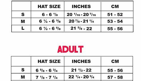 Size Chart For Youth Atv Helmets