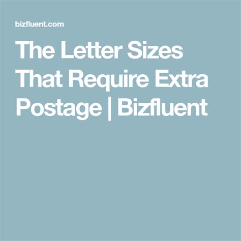 Size Envelopes Require Extra Postage