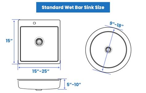 Size For Bar Sink