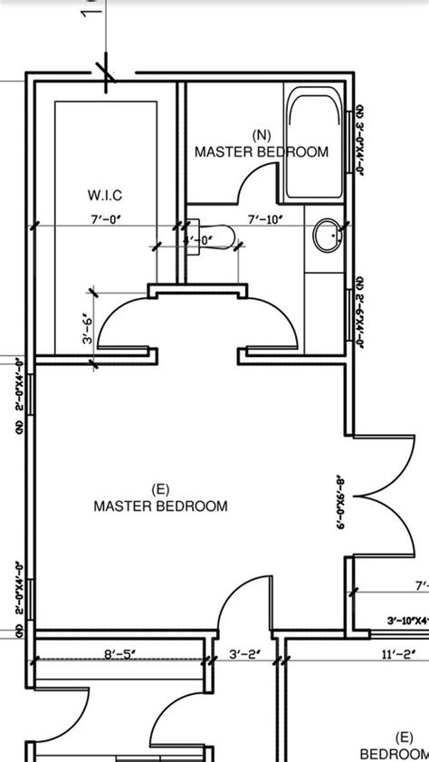 Size Of Master Bedroom With Bathroom And Walk In Closet