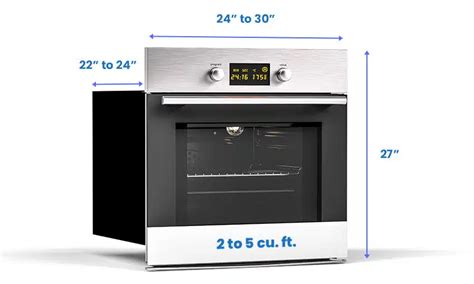 Size Of Wall Oven