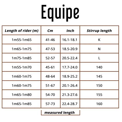 Size Stirrup Leathers